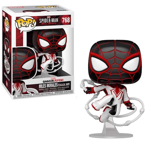 Funko Pop Man Millas Morales T. R.a.c.k. Suit Marvel Spider