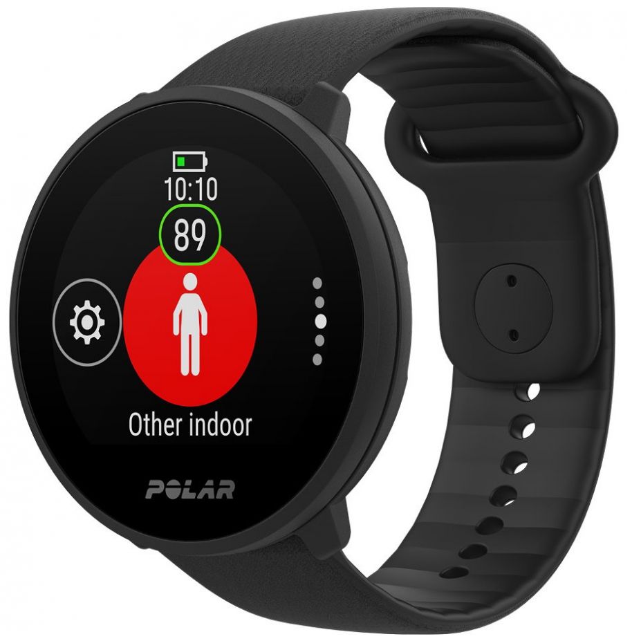Reloj Deportivo Negro Polar Unite