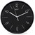 Reloj de Pared Negro Steiner Modelo Wc30501-Bk