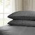 S&aacute;bana Charcoal Grey  Silver &amp; Sage - Queen Size