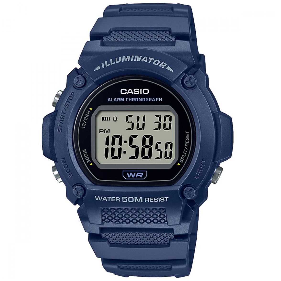 Reloj Azul Casio para Hombre Modelo Elo W219H2Avcf