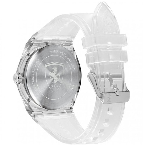 Reloj Transparente Ferrari para Hombre Modelo Elo 830789