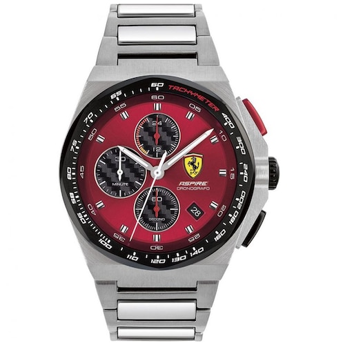 Reloj Plateado Ferrari para Hombre Modelo Elo 830790