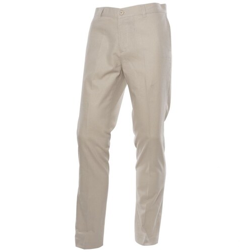 Pantalón Talla Plus Café Claro Costavana Modelo Elo 3458C para Hombre