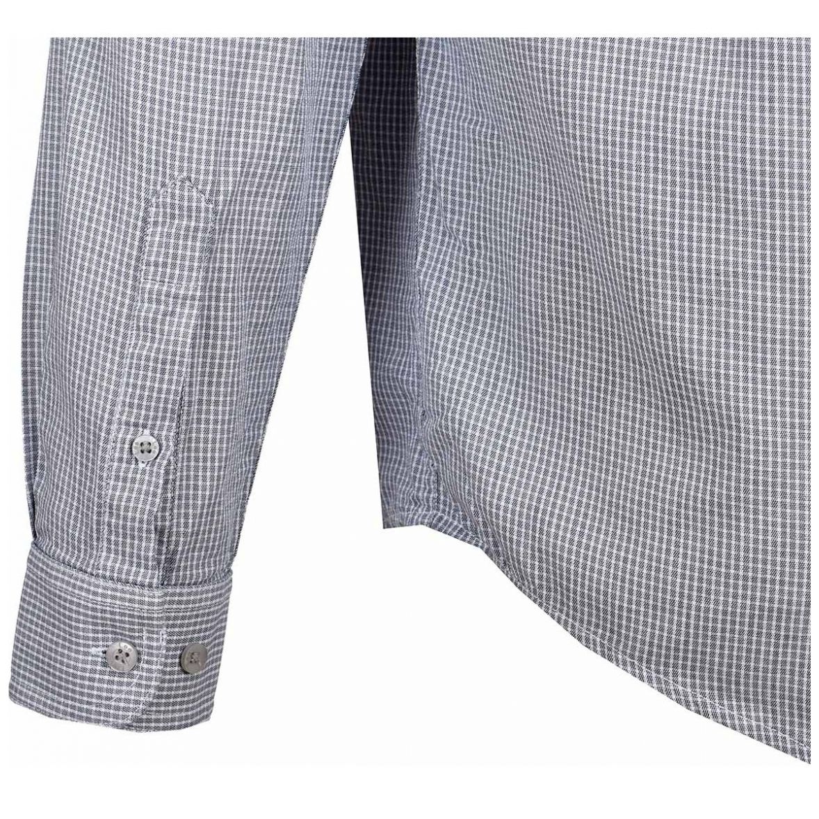 Camisa Manga Larga Azul Combinado a Cuadros para Caballero Lee Modelo 01921Sa16