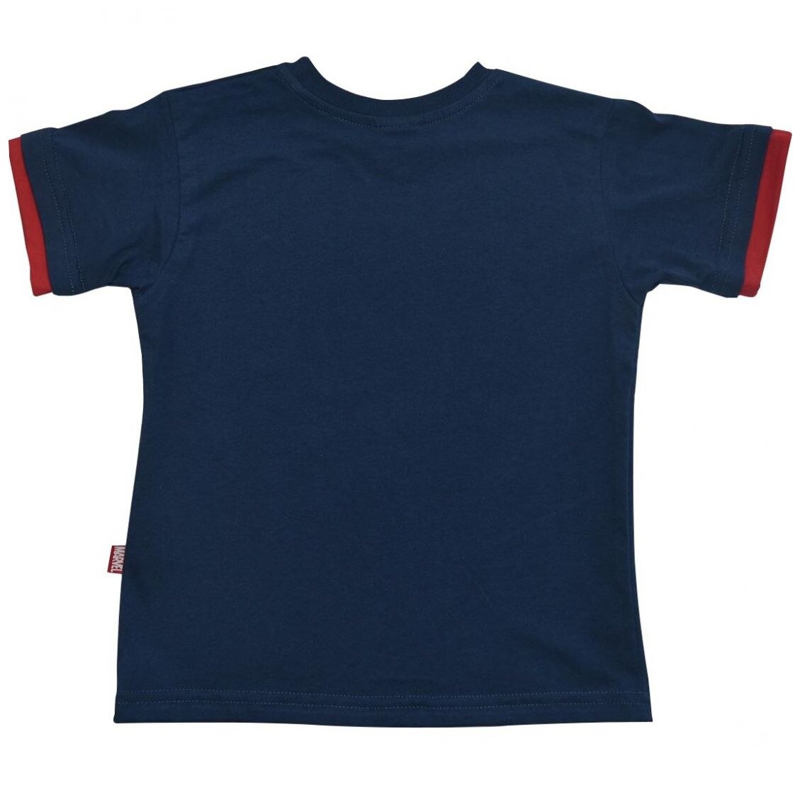 Playera Manga Corta Azul de Spiderman para Niño Modelo 0Praz29
