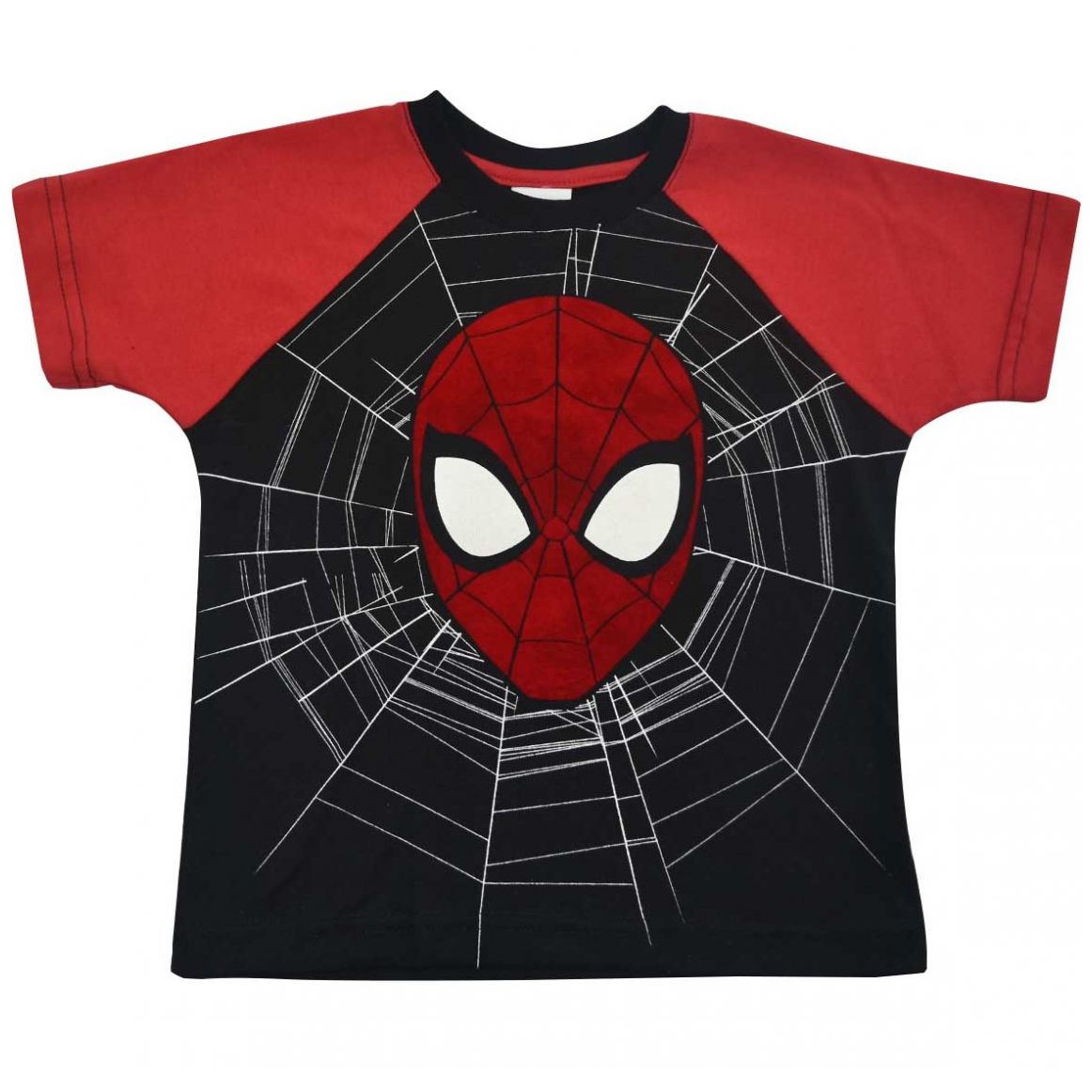 Playera Manga Corta de Spiderman para Niño Modelo 0Praz28