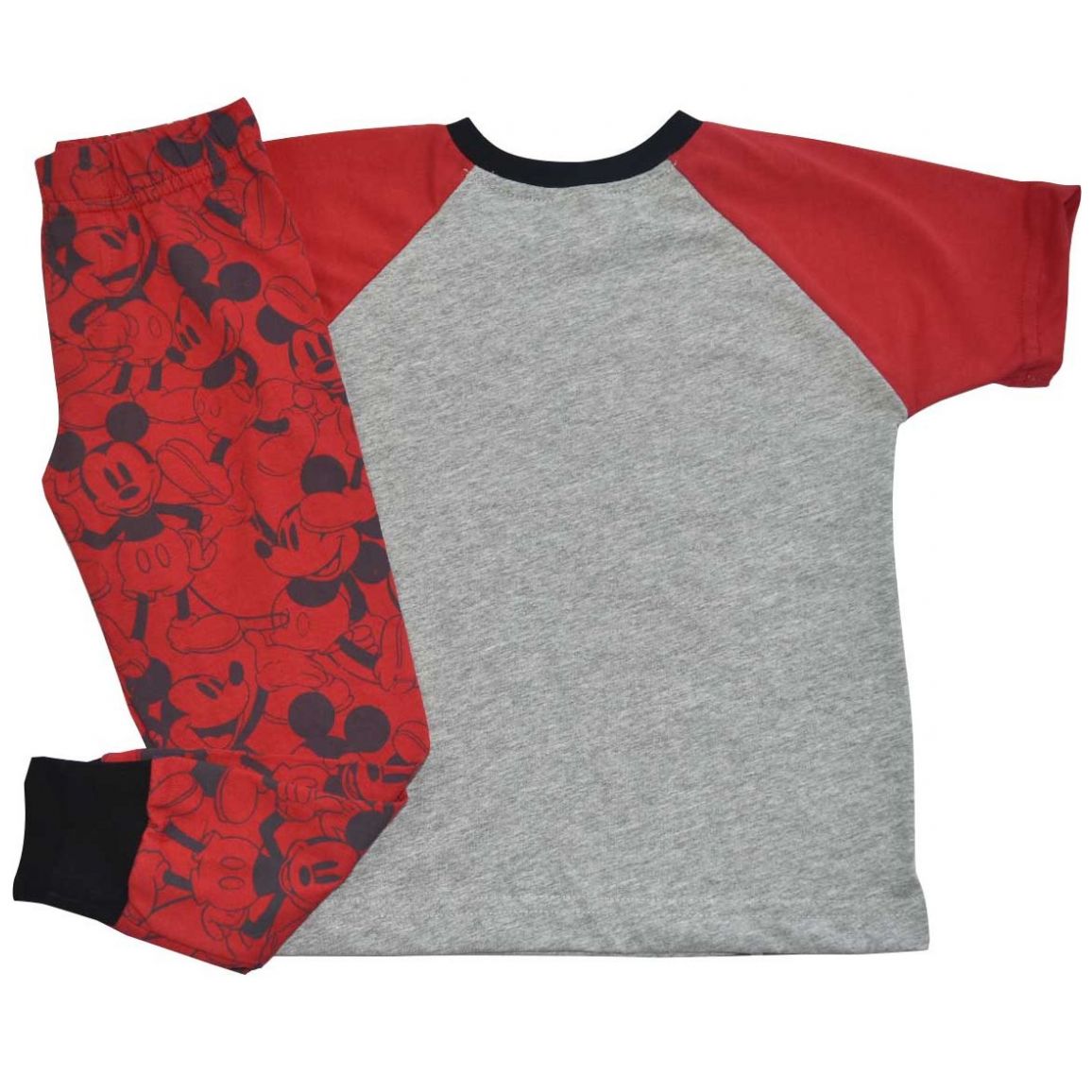 Pijama Playera y Pantalón Gris de Mickey Mouse para Niño Modelo 1Pjam02