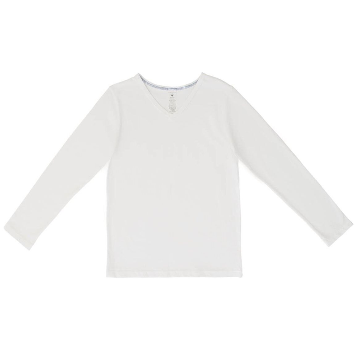 Camiseta Blanca Manda Larga para Niño Oscar Hackman Modelo Ohoic4