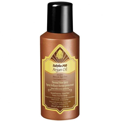 Spray Termoprotector Y Brillo Babyliss Pro con Aceite de Argan 125 G