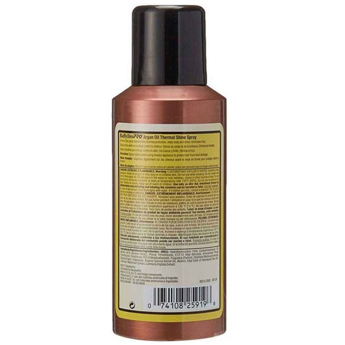 Spray Termoprotector Y Brillo Babyliss Pro con Aceite de Argan 125 G