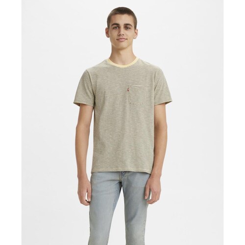 Playera Amarilla a Rayas para Caballero Levi's Modelo 19342-0173