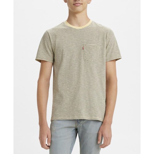 Playera Amarilla a Rayas para Caballero Levi's Modelo 19342-0173