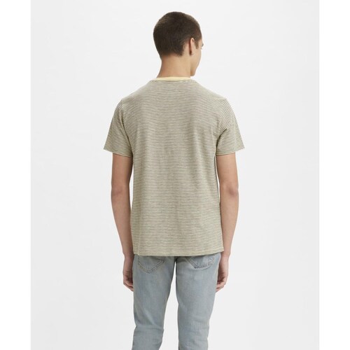Playera Amarilla a Rayas para Caballero Levi's Modelo 19342-0173