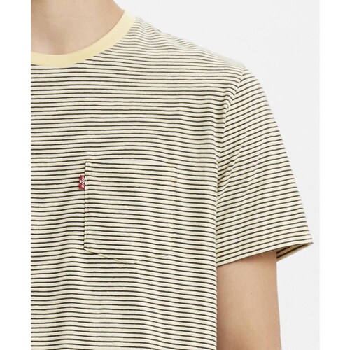 Playera Amarilla a Rayas para Caballero Levi's Modelo 19342-0173