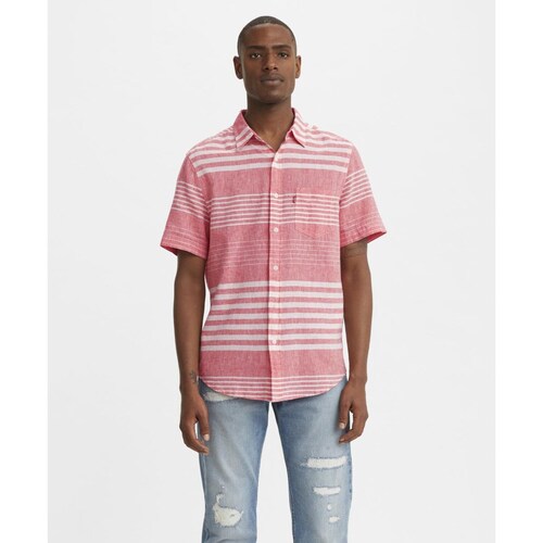 Camisa Naranja Manga Corta para Hombre Levi's Modelo Elo 866270050