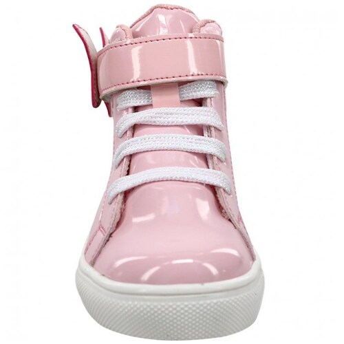Tenis Bota Rosa con Moño de Minnie para Niña Modelo Dy93353Se