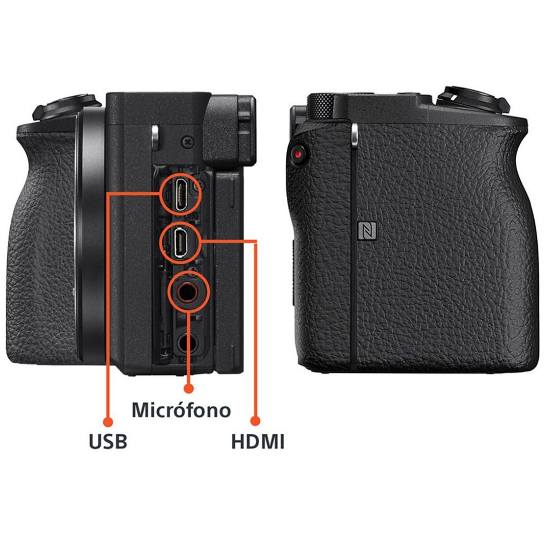 Cámara Sony Montura Tipo e Aps-C Ilce-6600