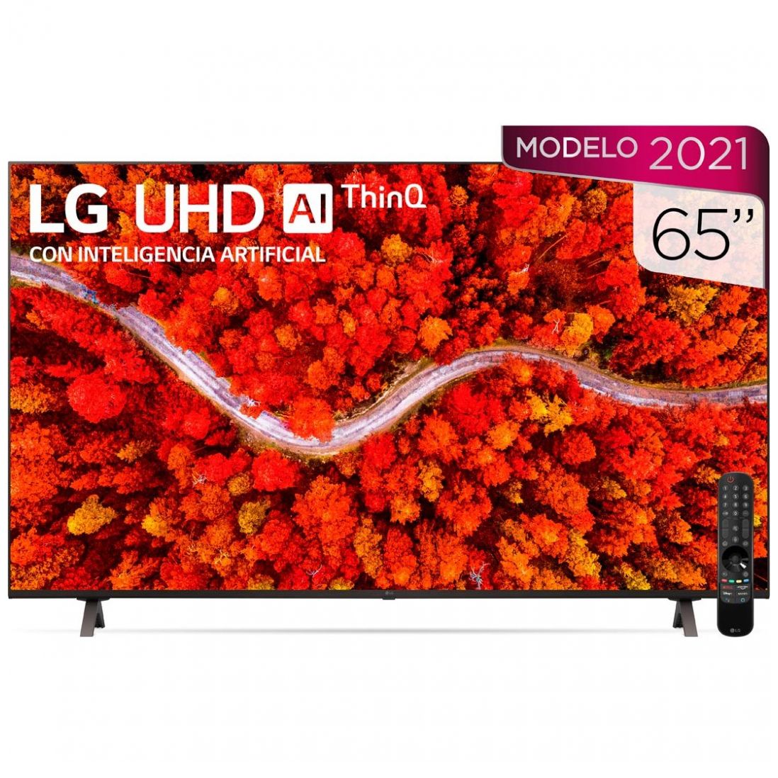 Pantalla 65" Uhd Tv Ai Thinq 4K 65Up8050Psb LG