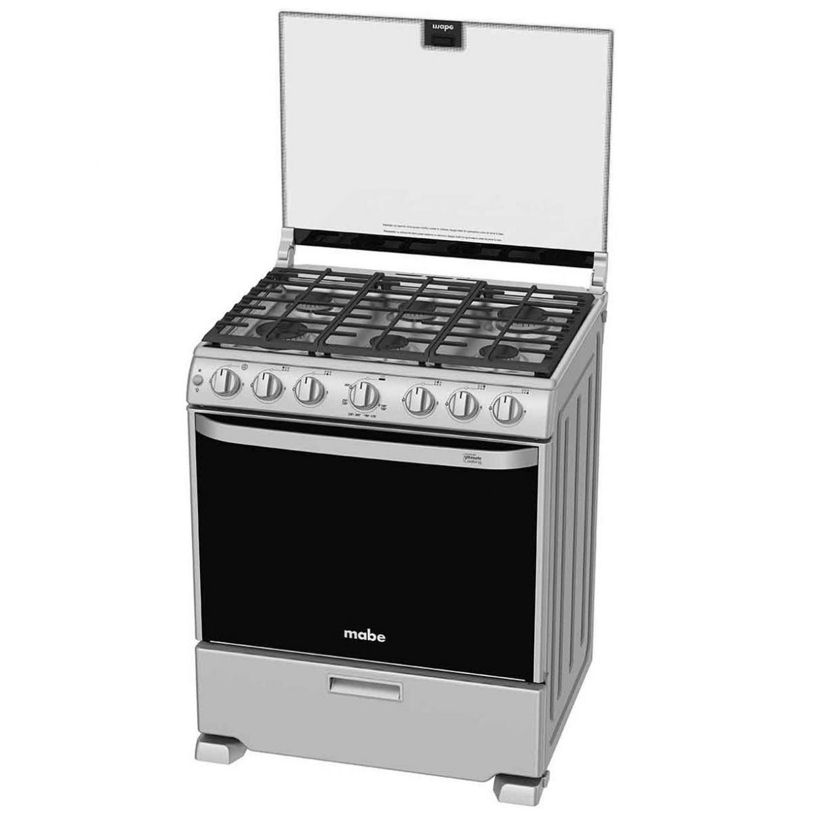 Estufa de Piso 30" Em7660Cfix1 Mabe