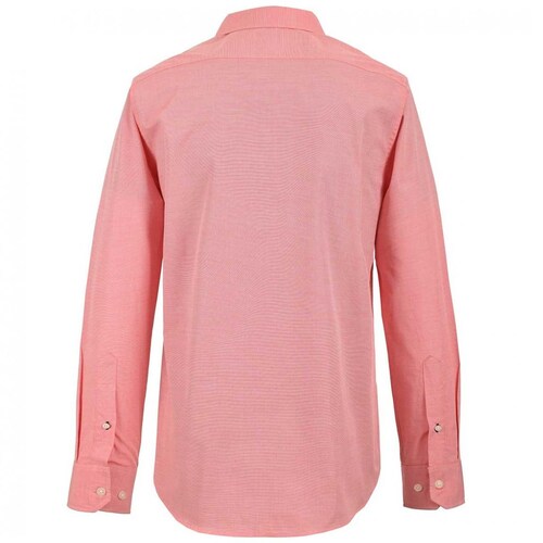 Camisa Manga Larga Roja para Caballero Carlo Corinto Modelo C466