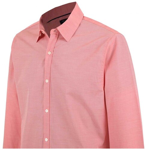 Camisa Manga Larga Roja para Caballero Carlo Corinto Modelo C466