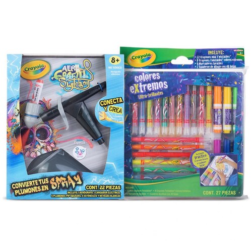 Kit Switch On + Set Twistables Extremos Crayola