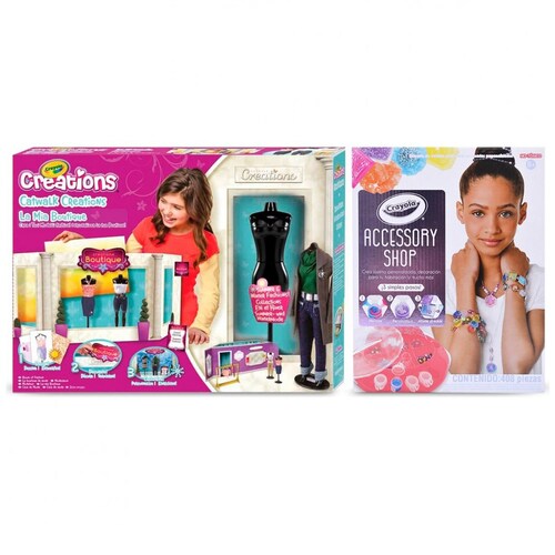 Kit Catwalk + Accesory Shop Crayola