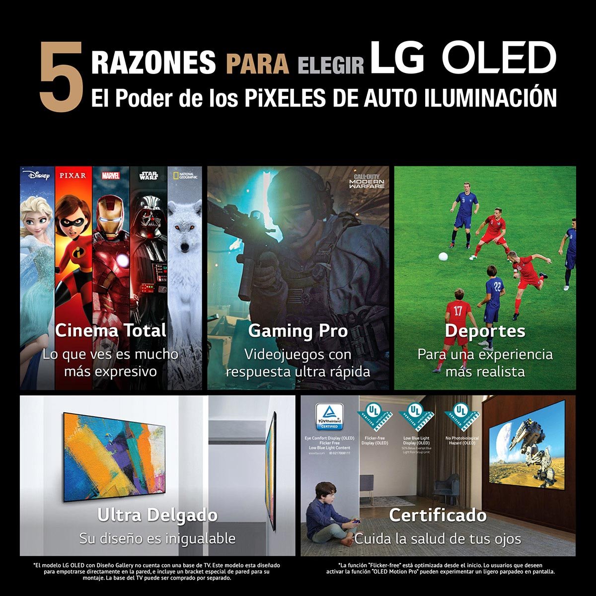 Pantalla 55" Oled Tv Ai Thinq 4K Oled55C1Psa LG