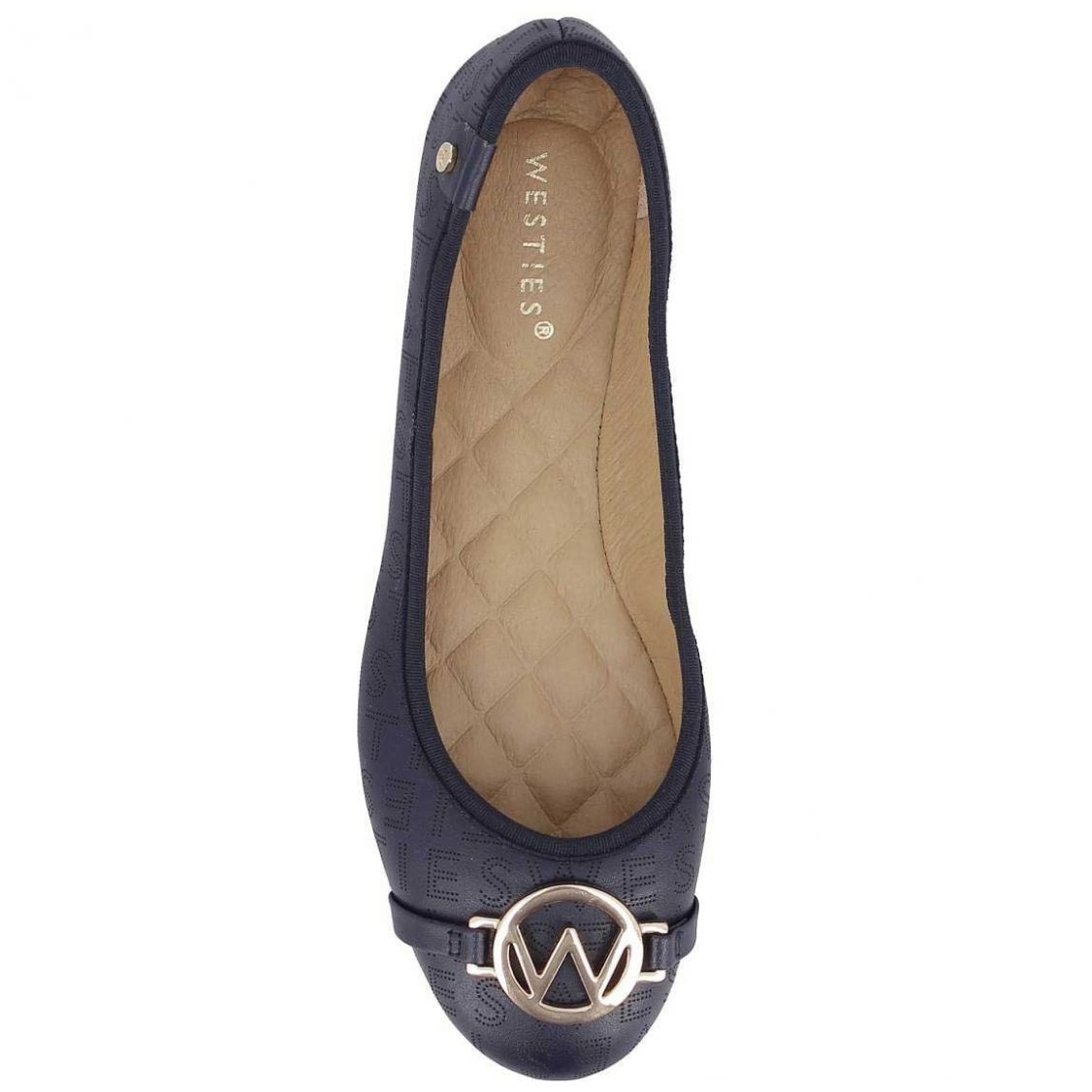Zapato Balerina Azul Marino Westies