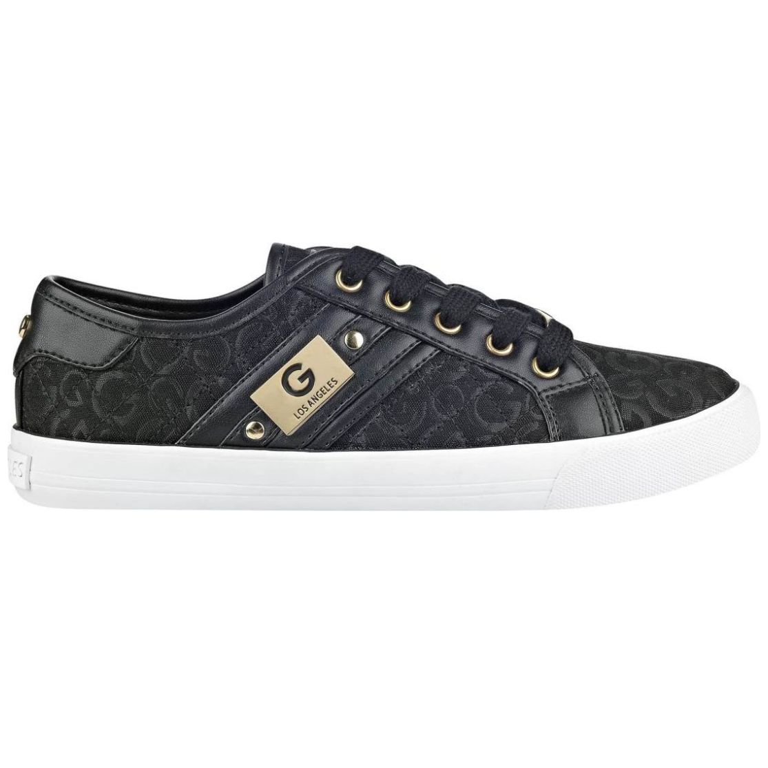 Tenis Negro con Detalle de Marca G By Guess