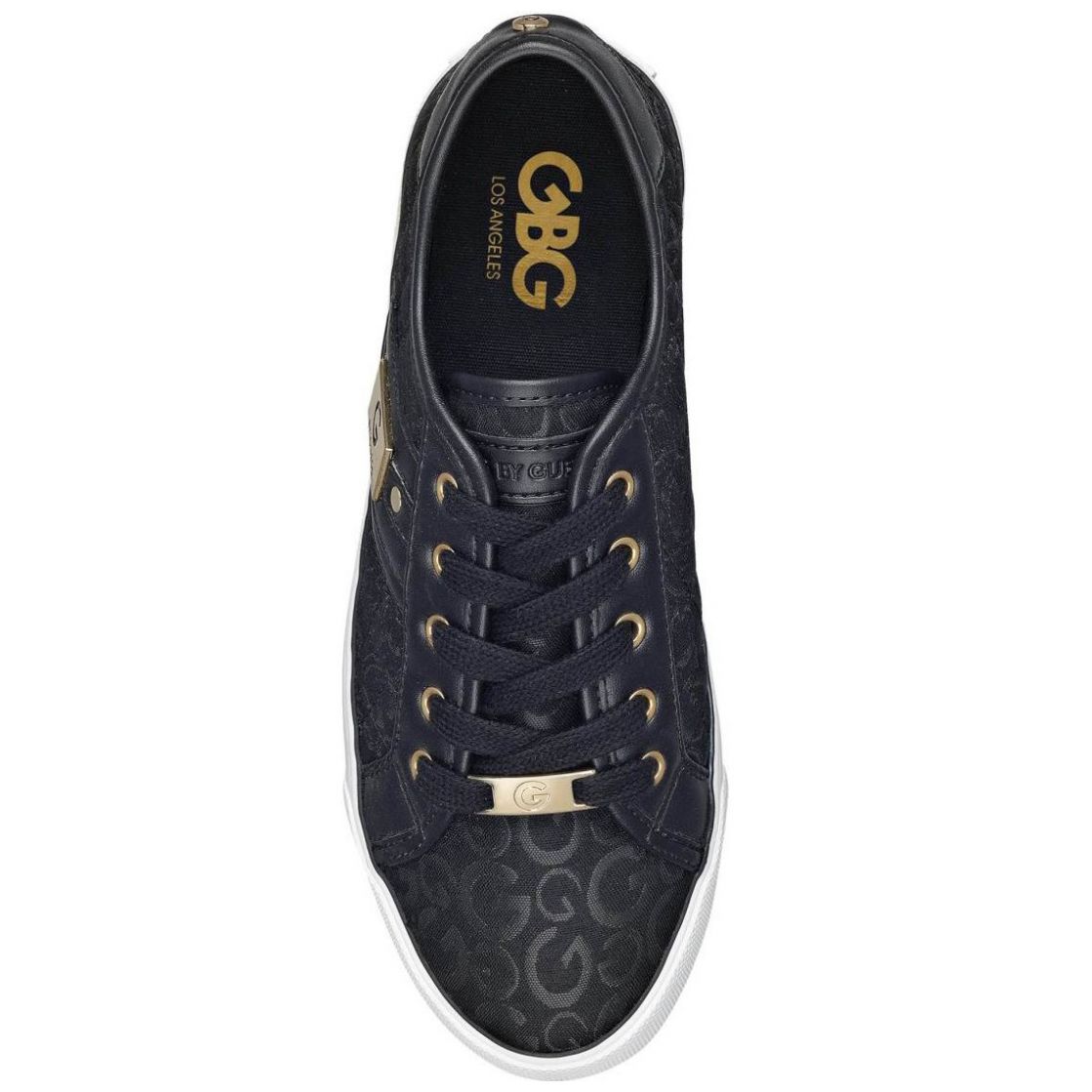 Tenis Negro con Detalle de Marca G By Guess