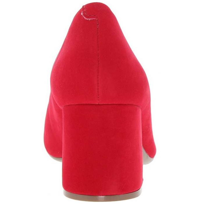 Zapatilla Beira Rio Conforto de Ante Rojo