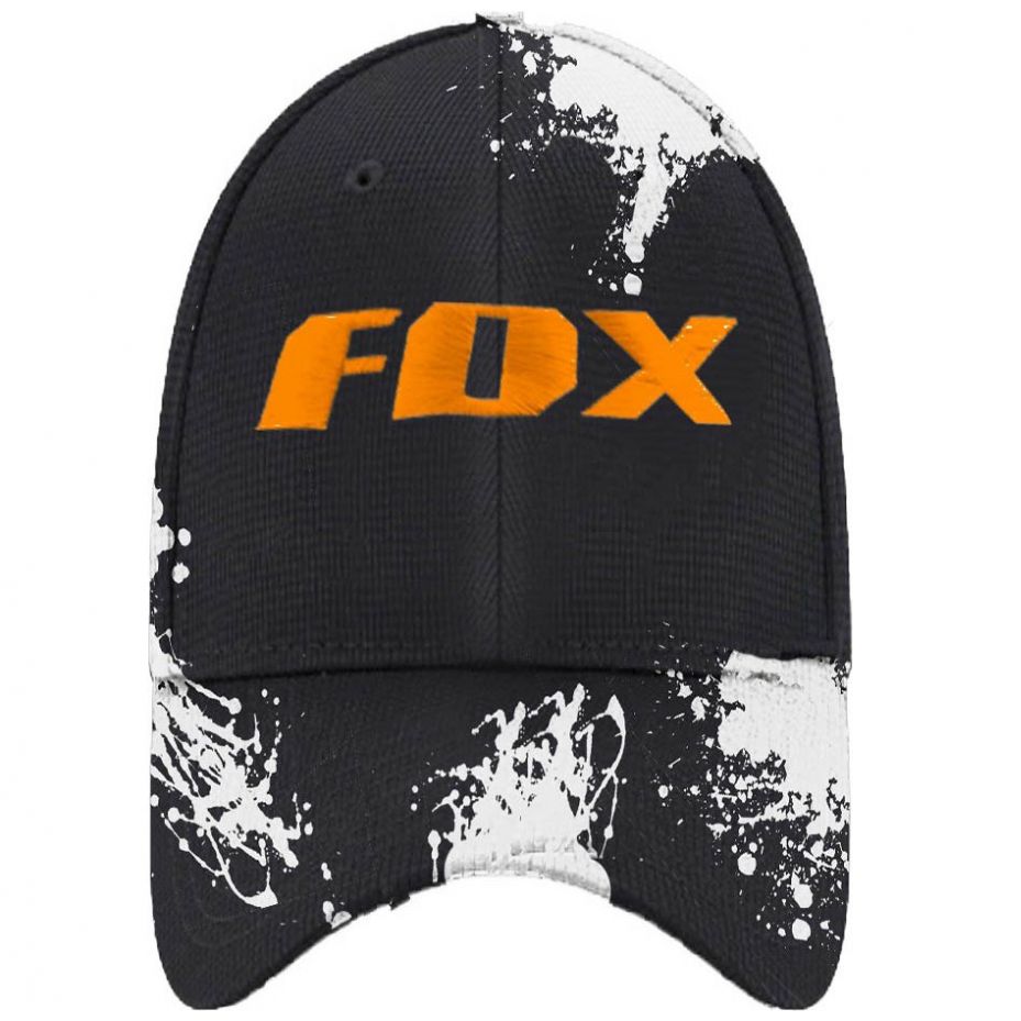 Gorra Negra Stretch Fox Modelo Fxcp-21901