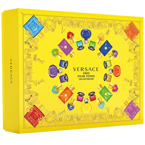 Estuche para Dama Versace Eros Femme Edp 100 Ml