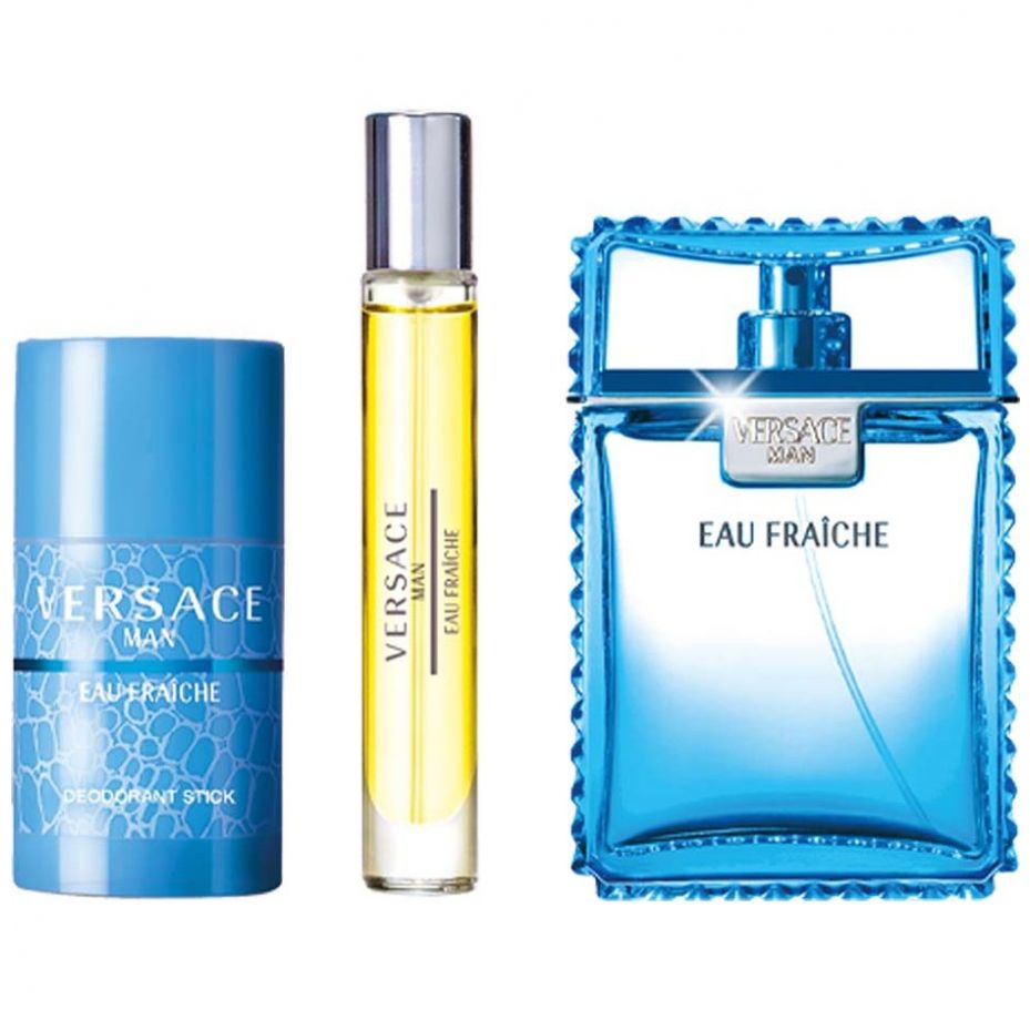 Estuche para caballero versace eau fraiche edt 100 ml Sears