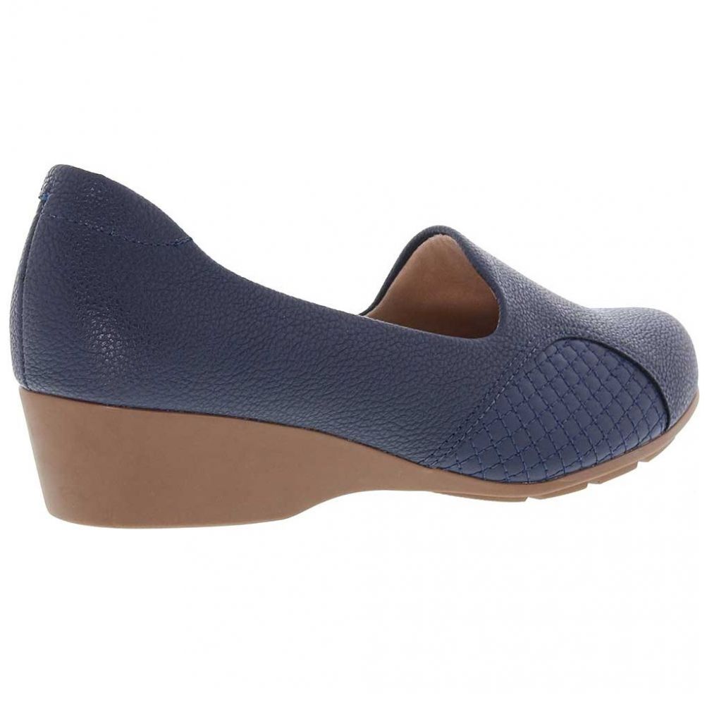 Zapato Azul Marino con Cuña Modare