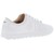 Tenis Blanco Liso con Agujeta Moleca