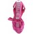 Sandalia Moleca Pink de Plataforma Alta Y Amarración de Talón para Mujer