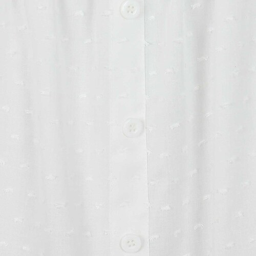 Blusa Blanca Cuello off Shoulder Diseño Lisa Basel para Mujer