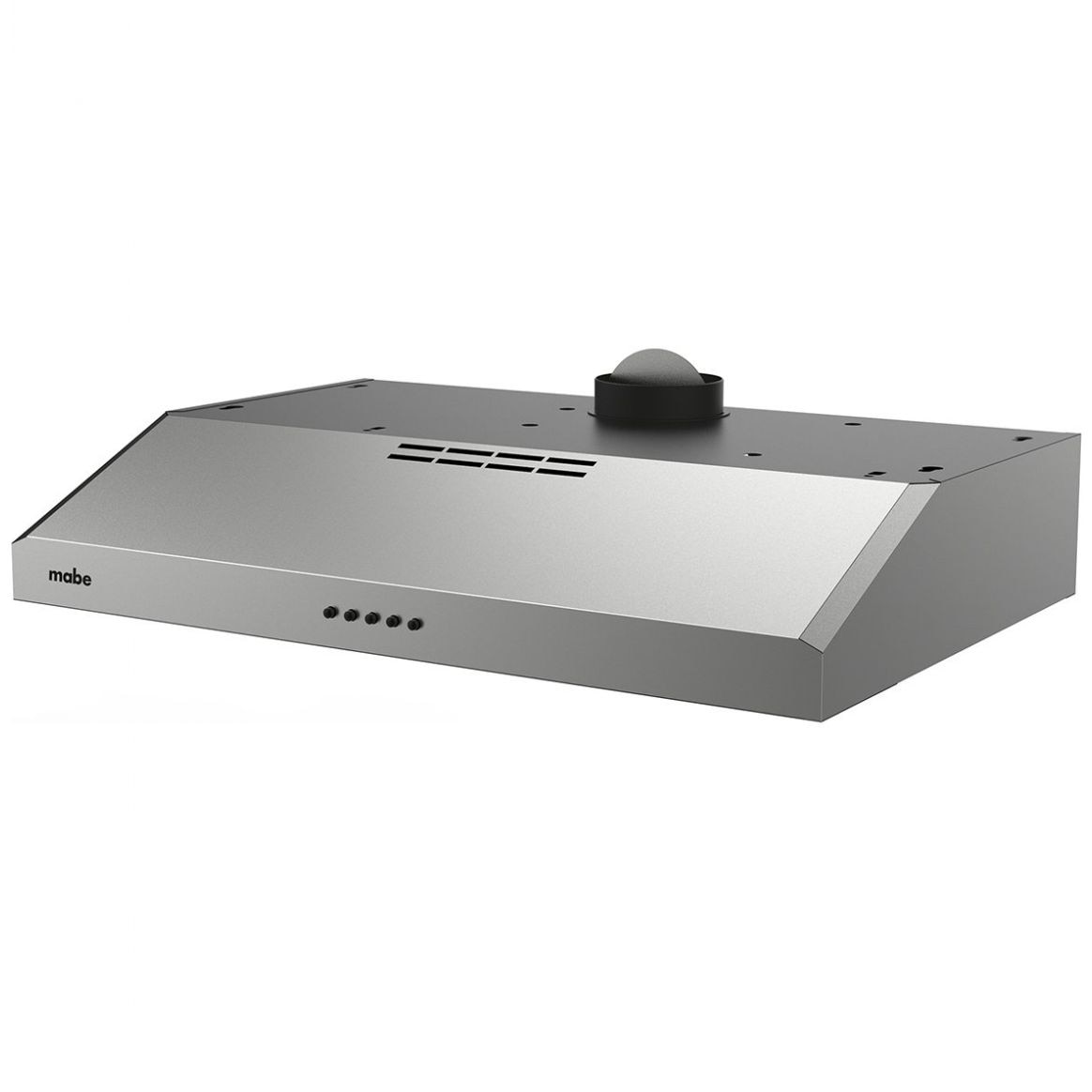 Combo Estufa Emp Mabe Acero Inoxidable Y Campana Xoc80802Ct0 Cmpuv801Ssx0