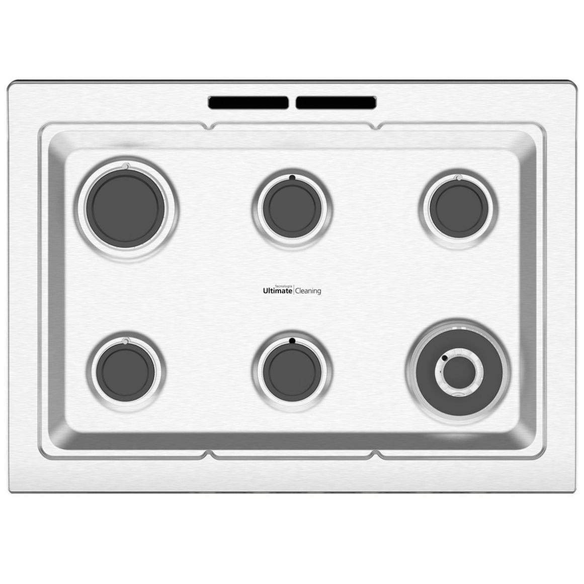 Combo Estufa Emp Mabe Acero Inoxidable Y Campana Xoc80802Ct0 Cmpuv801Ssx0