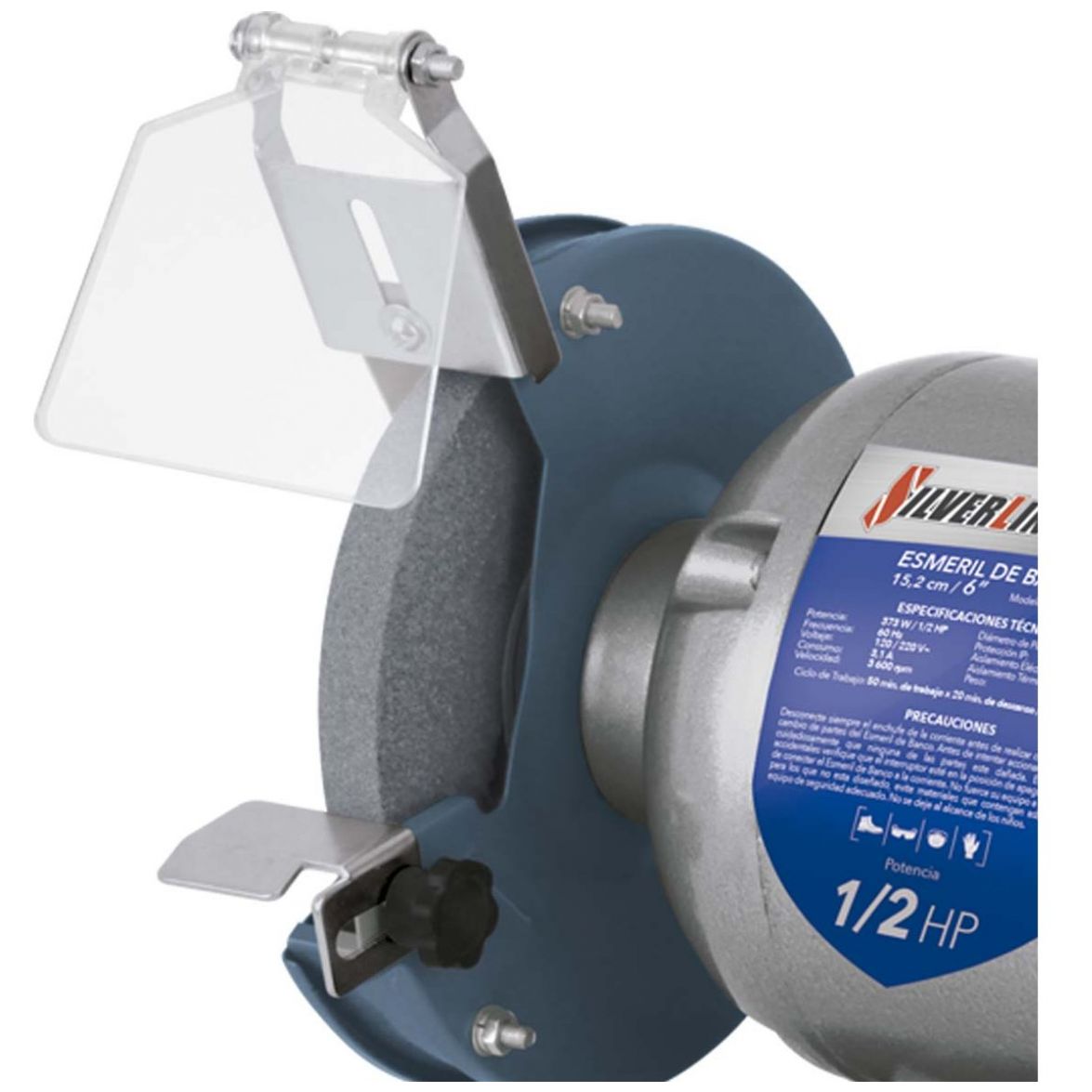 Esmeril de Banco 6" Dc-Bgr6 Silverline
