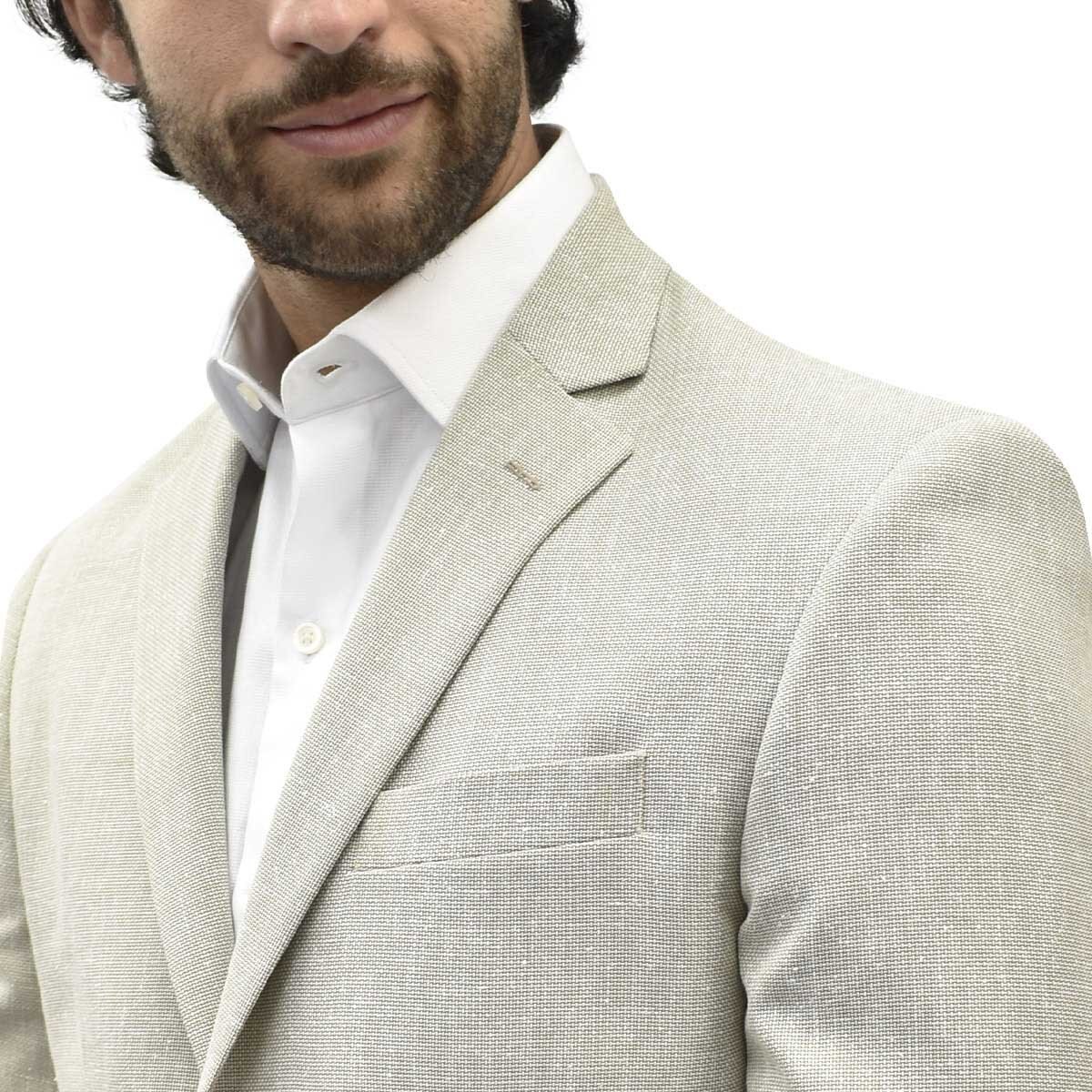 Saco Regular Beige para Caballero Modelo Css01002720A Marca Cavalier