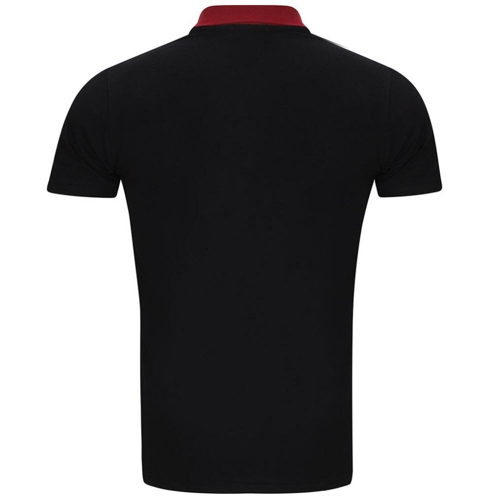 playera polo roja