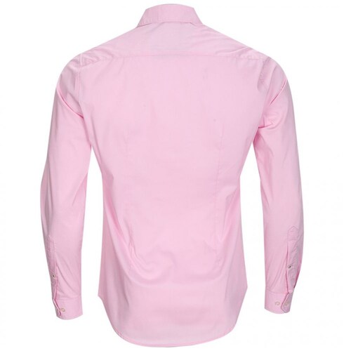 Camisa Rosa Claro Manga Larga para Caballero Marca Polo Club Modelo Vu406