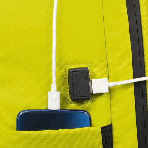Back Pack Porta Laptop Cloe Uomo 14" Limon