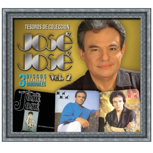 3 Cd's José José Tesoros de Colección V. 2