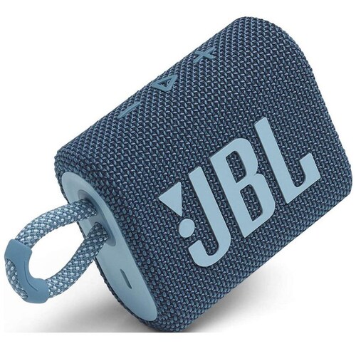 Bocina Portátil Jbl Go 3 a Prueba de Agua Azul