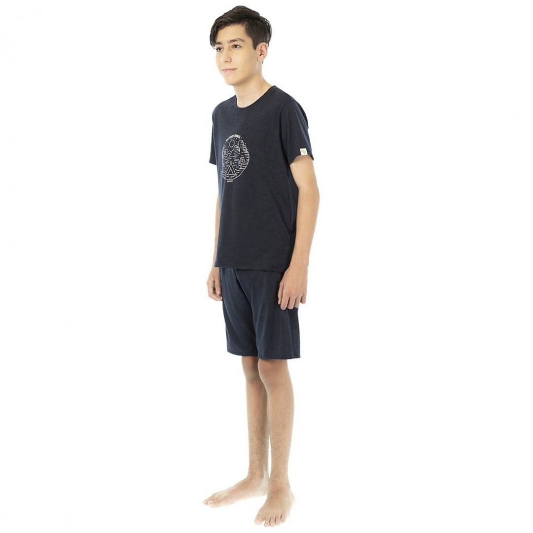Pijama Playera con Short Skiny Modelo 73584 para Niño